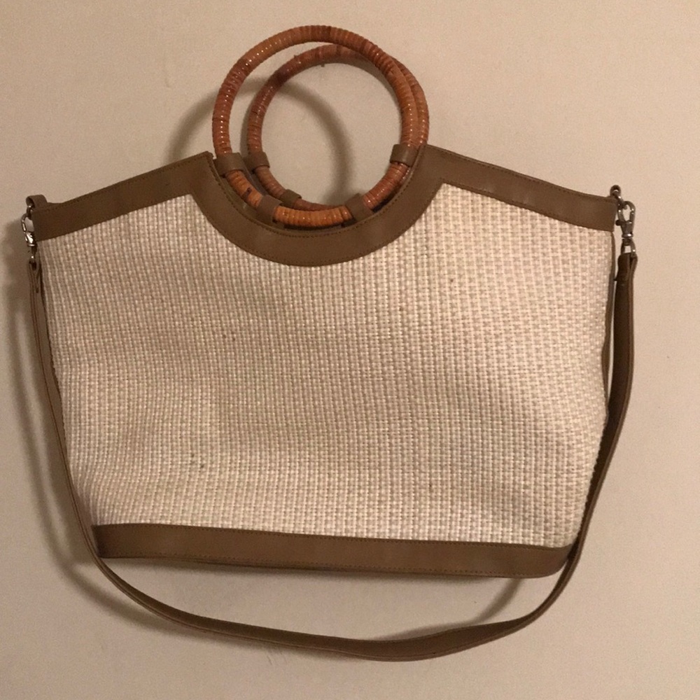 Fossil Handcrafted Straw Strap Bag (Final Price)